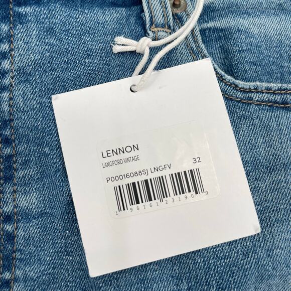 Pistola Blue Ankle & Cropped Jeans 32 Lennon High Rise - Picture 4 of 16